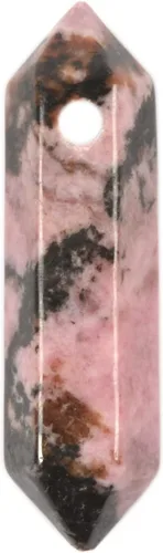 Miniatura 43 de Varita hexagonal de aventurina verde de 1.260 in, piedra preciosa natural, para hacer joyas, cuentas curativas de reiki para chakras, reiki, agujero