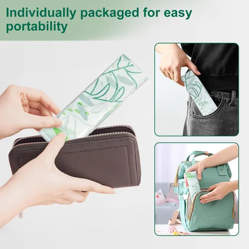 Miniatura 5 de 30 paquetes de cubiertas desechables para asiento de inodoro, para niños y adultos, envueltas individualmente para viajes, grandes cubiertas
