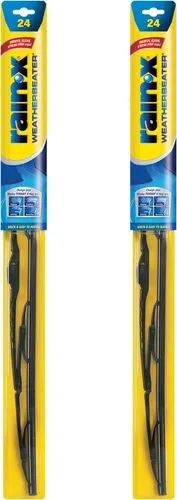 Miniatura 39 de Rain-X 820145 WeatherBeater - Escobillas limpiaparabrisas de 26" y 18" (Paquete de 2), escobillas limpiaparabrisas automotrices de repuesto que