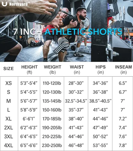 Miniatura 6 de NORTHYARD Pantalones cortos deportivos para correr para hombre, de secado rápido, pantalones cortos de entrenamiento de 7 pulgadas5 pulgadas9