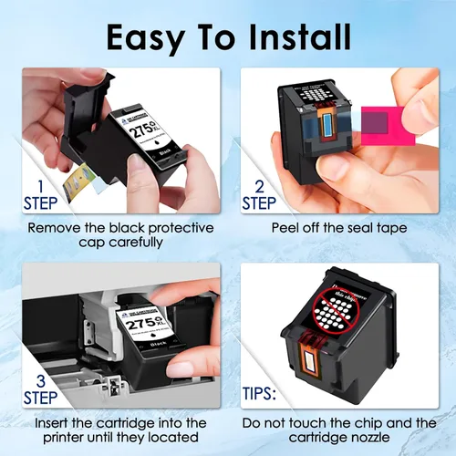Miniatura 6 de DOUBLE D PG-275XL - Cartuchos de tinta compatibles con Canon PG 275 PG275XL, funciona con Canon TS3500 TS3520 TS3522 TS3700 TS3720 TS3722 TR4720