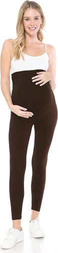 Miniatura 7 de Leggings Depot - Leggings de maternidad para mujer, sobre el vientre, mallas de yoga casuales para embarazo