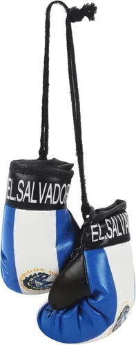 Miniatura 8 de SandT Collection Guantes de boxeo pequeños con bandera del país - Guantes de boxeo para colgar