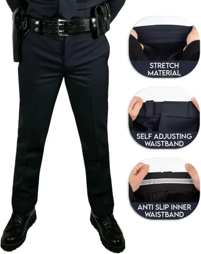 Miniatura 2 de Deluxe Serge Weave Poly Rayon Lycra Hombres y Mujeres Tactical Uniforme Pantalones