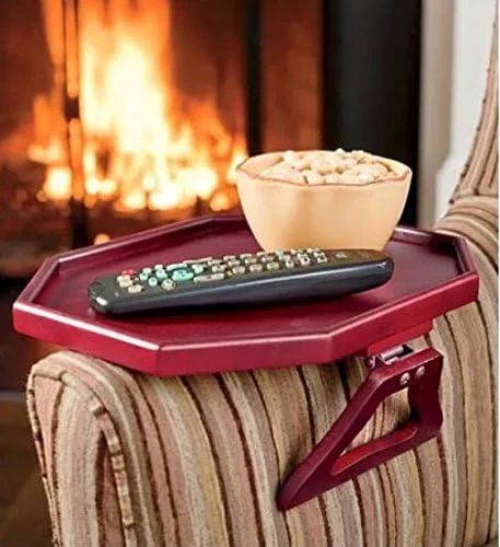 Miniatura 2 de Jumbl Sillón de madera con clip con borde protector en cereza