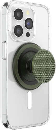 Miniatura 23 de PopSockets Agarre para teléfono con soporte magnético, parte superior intercambiable, sujeción segura para fundas MagSafe de iPhone, agarre