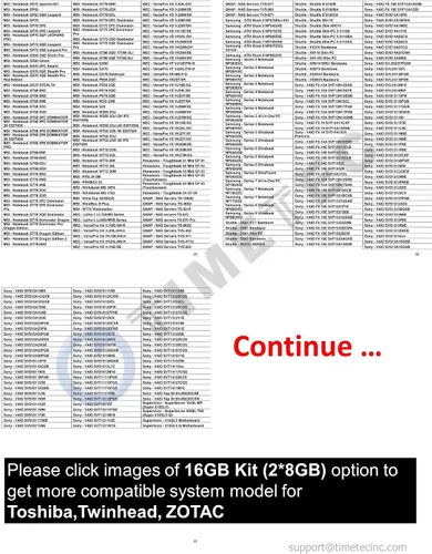 Miniatura 9 de Timetec 8 GB DDR3L / DDR31866MHz PC3L-14900 / PC3-14900 sin ECC sin búfer 1.35 V/1.5 V CL13 2Rx8 doble rango 204 pines SODIMM portátil portátil PC