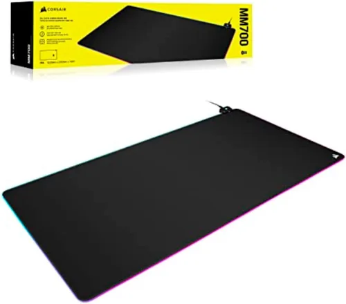 Miniatura 8 de Corsair MM700 RGB Extended 3XL Alfombrilla de ratón de tela para juegos/Alfombrilla de escritorio - Superficie de tela masiva de 1,220mm x 610mm