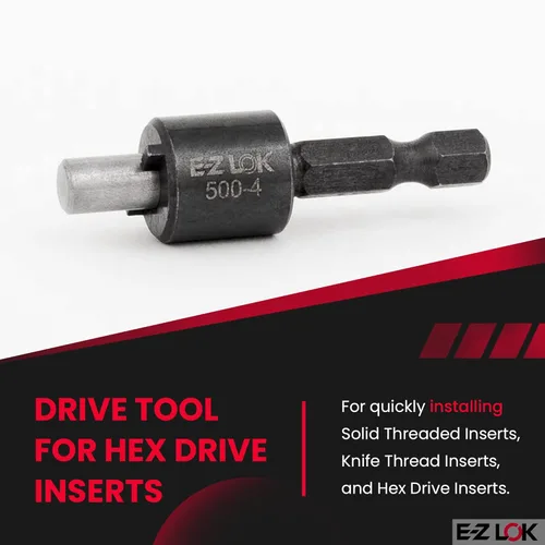 Miniatura 2 de E-Z LOK Herramienta de accionamiento - Opcional - Usar con 329-5, 329-501, 329-524, 303-5, 303-524, 319-5, 319-524, 335-5, 450-8, 550-5, 650-8