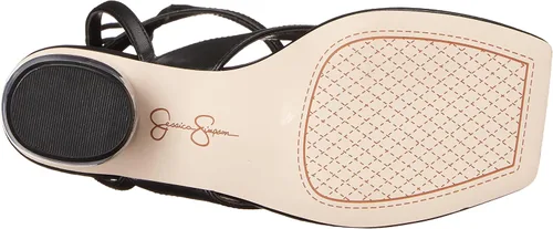 Miniatura 4 de Jessica Simpson Women's Sitelli Ankle Wrap Sandal Heeled