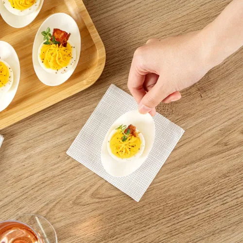 Miniatura 6 de Restaurantware Platos de degustación sin PFAS añadido de 3.2 x 2.1 pulgadas, 100 platos desechables, compostables para el hogar, aptos
