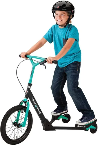 Miniatura 2 de Razor DeltaWing Scooter Negro/Verde menta, Talla única