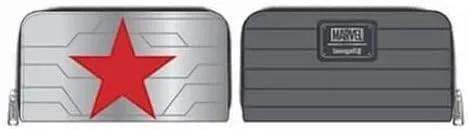 Miniatura 3 de Loungefly x Marvel Winter Soldier - Cartera con cremallera