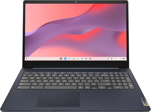 Lenovo IdeaPad 3i Chromebook, pantalla FHD de 15.6", Intel Celeron N4500, 8 GB de RAM, 64 GB eMMC, 1920 x 1080 px, cámara de 720p, Chrome OS, azul