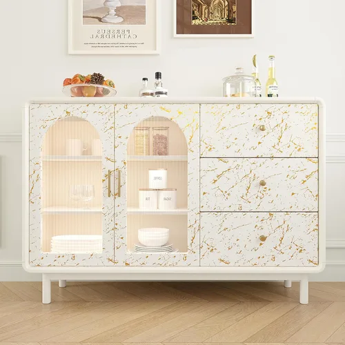 Miniatura 7 de VEELIKE Papel de contacto de mármol beige dorado para encimeras, papel tapiz de mármol blanco impermeable, para encimeras de cocina y baño, 15.7 x