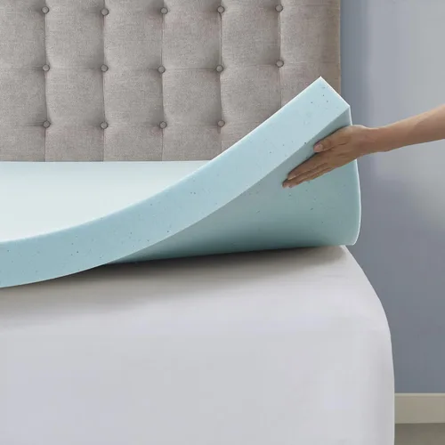 Miniatura 8 de Sleep Philosophy - Protector de colchón de espuma viscoelástica con gel, apto para todas las estaciones, lujoso e hipoalergénico