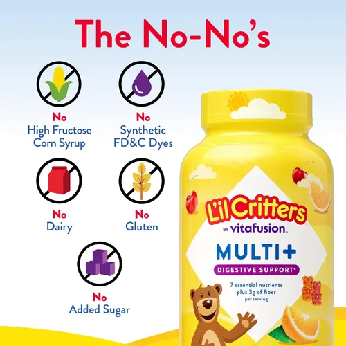 Miniatura 4 de Lil Critters Multi + Ayuda Digestiva* 90 ct