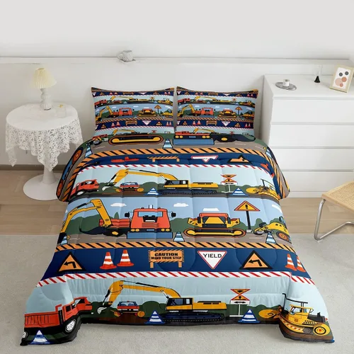 Miniatura 15 de Feelyou Juego de edredón de panda de dibujos animados para niños, edredón de animales lindos para niños y niñas, juego de ropa de cama kawaii panda