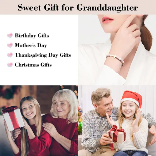 Miniatura 82 de Regalos navideños para niños, niñas adolescentes, mujeres, linda pulsera de cruz para niñas, regalos de Navidad cristianos para mujeres, ideas
