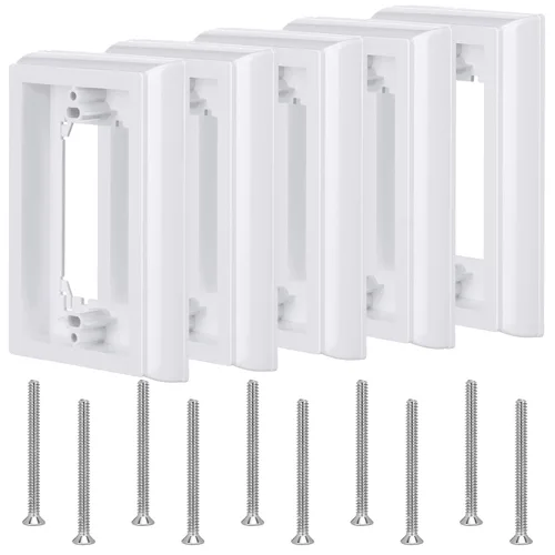 Miniatura 8 de Kanayu Extensor de caja eléctrica de 4/5 de una sola banda, con certificación UL, extensores de receptáculo para caja eléctrica e interruptor