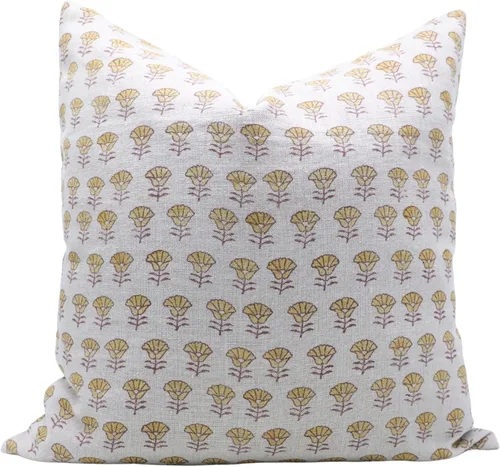Miniatura 14 de Funda de cojín de lino puro de 14 x 14 pulgadas con cremallera para sofá, sofá y cama, decoración de otoño, granja, al aire libre, sala de estar
