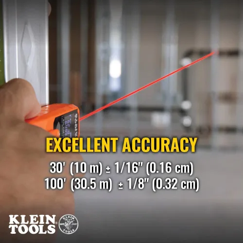 Miniatura 4 de Klein Tools Laser Distance Measure, Measures in Feet, Inches, Meters