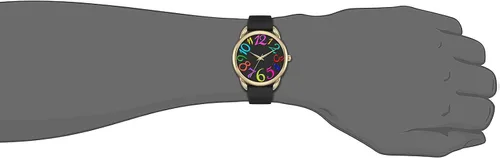 Miniatura 6 de Bisley Reloj de mujer con correa de silicona suave y colorido con números arábigos, fácil de leer