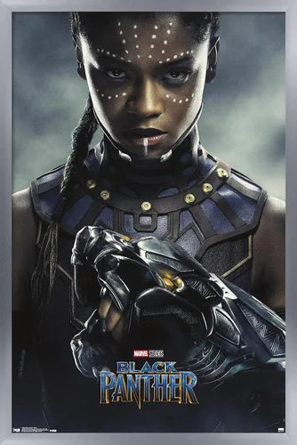 Miniatura 9 de Trends International Marvel Cinematic Universe - Póster de pared de una hoja de Shuri, Black Panther, 22.375 x 34 pulgadas, versión enmarcada