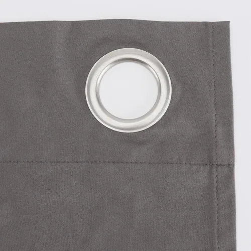 Miniatura 6 de Sun Zero Cyrus - Par de paneles de cortinas térmicas 100 % opacas con ojales, color gris, 40 x 84 pulgadas