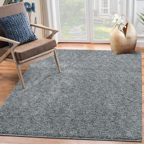 Miniatura 16 de WESTLOOM Alfombra de pasillo de 2 x 8 pies, alfombra de pelo de alta calidad, antideslizante, no desprende pelusa, alfombra gruesa para sala