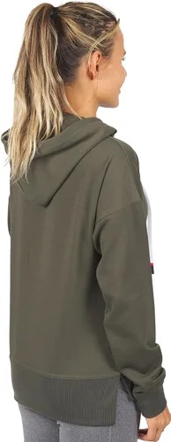 Miniatura 5 de Nautica Competition - Sudadera deportiva básica para mujer, con capucha, forro polar ultra suave con bolsillos