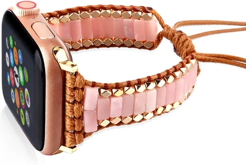 Miniatura 8 de Pulsera bohemia con cuentas compatible con Apple Watch Band de 1.496 in, 1.575 in, 1.614 in, 1.654 in, 1.732 in, 1.772 in, 1.811 in y 1.929 in