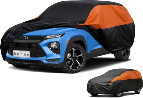 Miniatura 145 de GUNHYI - Funda para auto Chevrolet Custom Fit Chevrolet Chevy Trailblazer (2016-2019) impermeable para todo tipo de clima para automóviles, funda