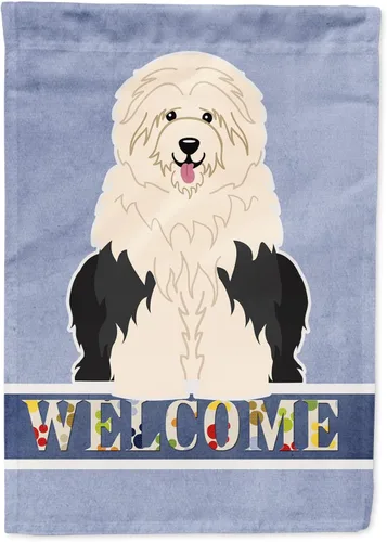 Miniatura 60 de Caroline's Treasures BB5622GF Airedale - Bandera de bienvenida para jardín, bandera decorativa para patio, exteriores, patio, parterres