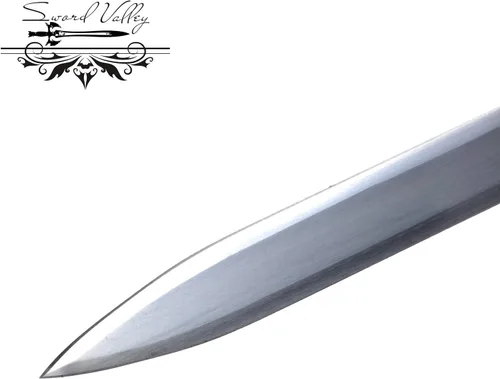 Miniatura 8 de Sword Valley Luz brillante - Espada roja SAO - 42.1 in/42.13 pulgadas - Símbolos de runas de talla de hoja - Hoja de acero inoxidable - Forjado a