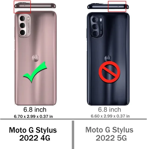 Miniatura 2 de Osophter Funda para Moto G Stylus 2022, transparente, esquinas reforzadas, TPU y absorción de golpes, flexible para Motorola Moto G Stylus 4G 2022