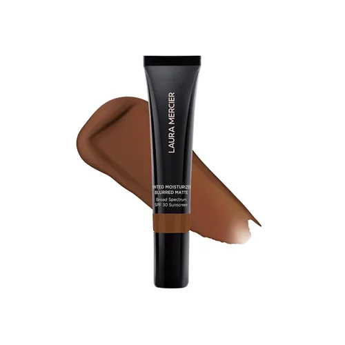 Miniatura 30 de Laura Mercier Hidratante con Color Mate Difuminado con SPF 30: Control de Brillo y Difuminado de 24+ Horas, Larga Duración, Cobertura Transparente a