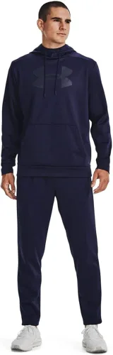 Miniatura 4 de Under Armour Sudadera con capucha de vellón ArmourFleece con logotipo grande para hombre