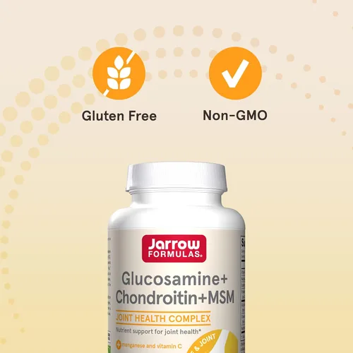 Miniatura 4 de Sumplemento Jarrow Formulas glucosamina, condroitina y MSM, GCM240, 1, 1