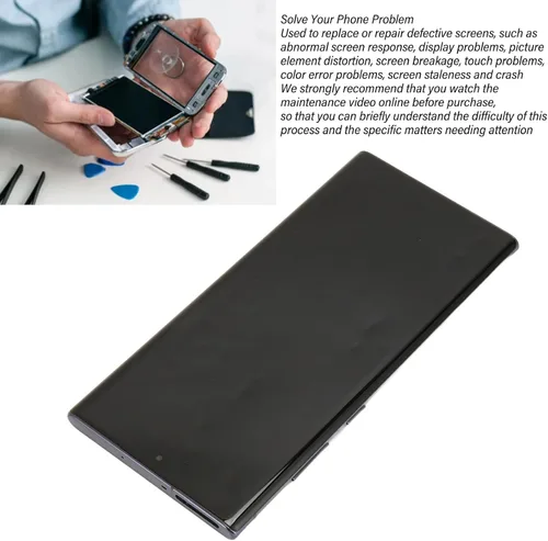 Miniatura 3 de Reemplazo de pantalla para Note 10 Plus, reemplazo de pantalla frontal con marco, conjunto de digitalizador de pantalla LED, herramientas