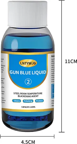 Miniatura 5 de LNTYWJG Gun Bluing Gun Líquido Azul