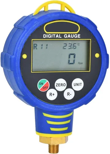 Medidor de colector R32, herramienta de medidor de refrigerante de baja presión NPT de 1/8 pulgadas, manómetro digital para WK-6881H, 6881L, 6882,