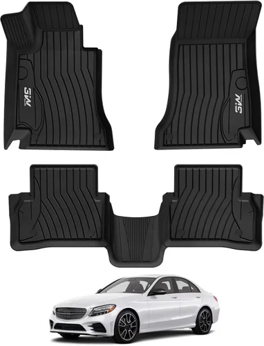 Miniatura 10 de 3W Alfombrilla de maletero para Mercedes Benz GLE 2020-2026 SUV, 350/43 AMG/450/53 AMG/580/63 AMG S Forro de maletero resistente para todo clima