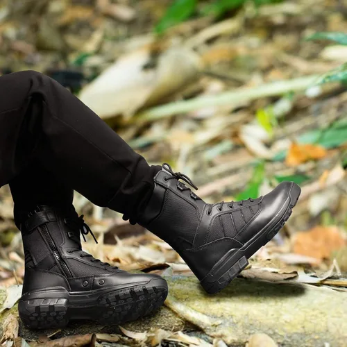Miniatura 4 de Botas tácticas militares para hombre, botas de la jungla del ej