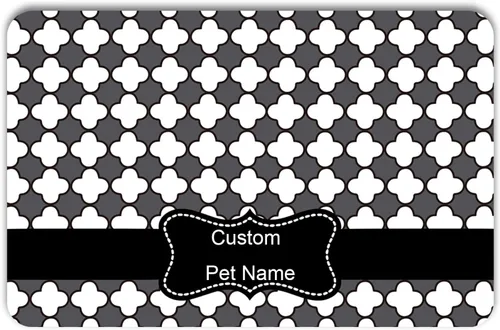 Miniatura 7 de Alfombrilla Personalizada para Cuenco de Gato y Perro - Antideslizante, Impermeable, Alfombrilla Personalizada para Mascotas para Comida y Agua