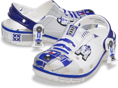 Miniatura 7 de Crocs Zuecos clásicos unisex de Star Wars R2D2 para niños
