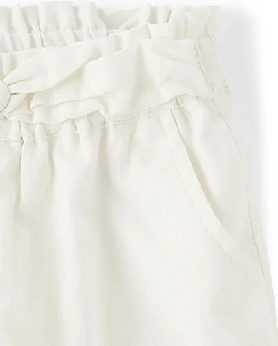 Miniatura 3 de Gymboree Girls' and Toddler Tie Front Linen Shorts