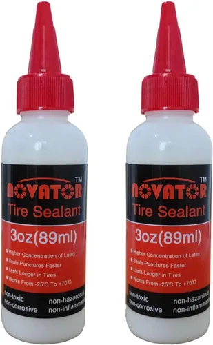 Miniatura 6 de NOVATOR Endurance - Sellador de neumáticos de bicicleta para tubulares, tubulares, tubos, sella más rápido, dura más tiempo, microfibra
