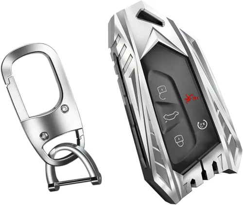 Miniatura 41 de Funda para llavero Nissan con llavero, elegante y duradera funda de protección de aleación de zinc compatible con Altima Maxima Rogue Armada
