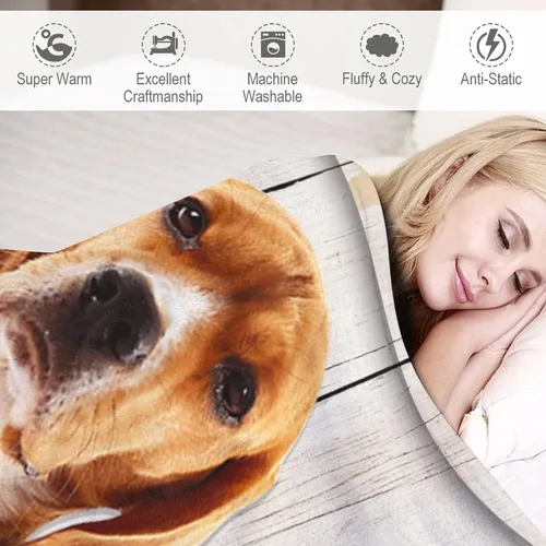 Miniatura 2 de Mantas de memoria personalizadas con fotos, mantas conmemorativas personalizadas para la pérdida de mascotas, regalo de duelo para los amantes